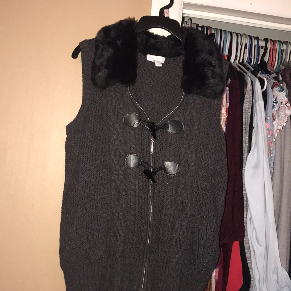 Charter club size large vest sweater